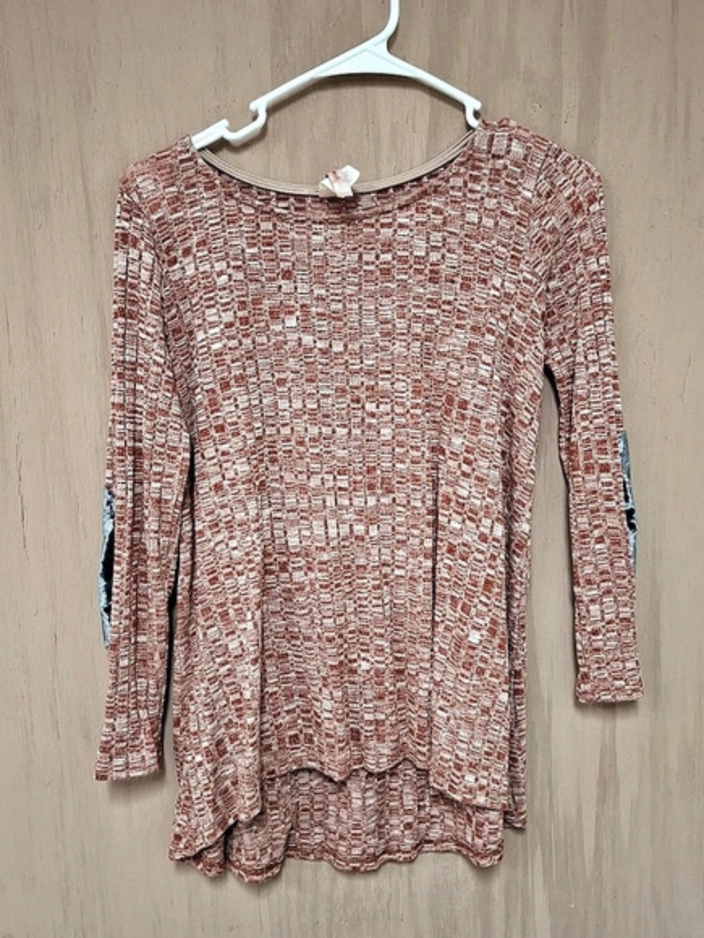 Free People Pink White Geometric Tunic Size Medium
